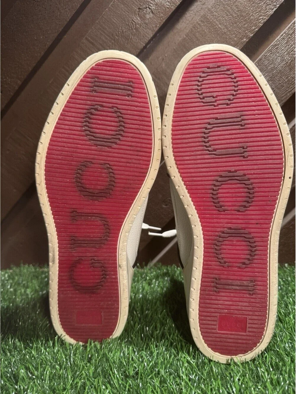 Gucci Rebound Mid High-Top Sneaker  295322 7 G WhiteSize 7.5-8 Men’s
